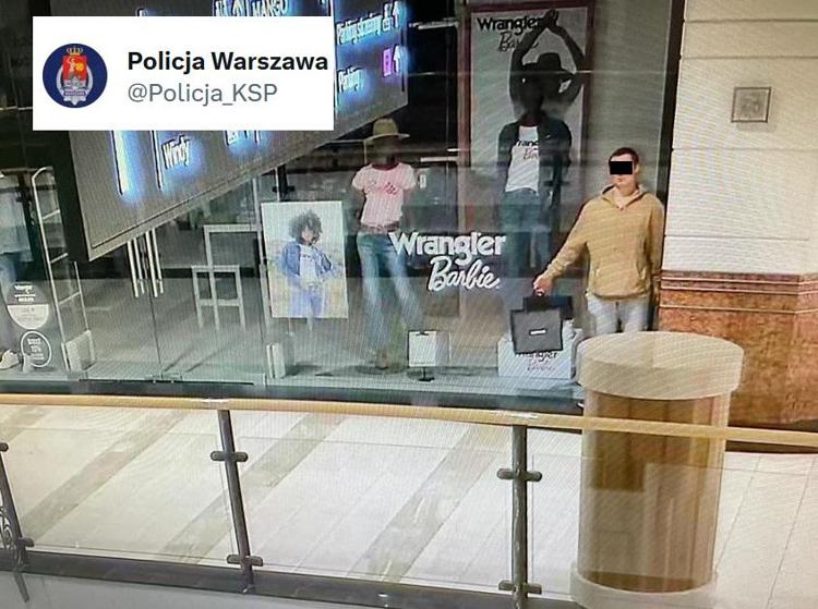 Foto dal post su X della polizia polacca