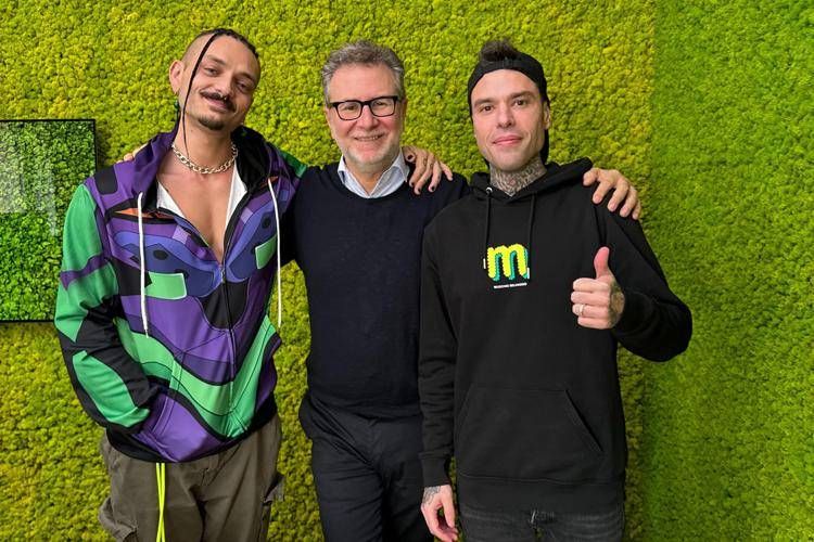 Davide Marra, Fabio Fazio e Fedez