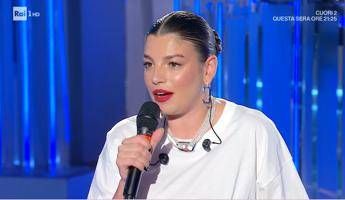 Emma Marrone on Domenica In, the pain for her father: “He was my superhero”