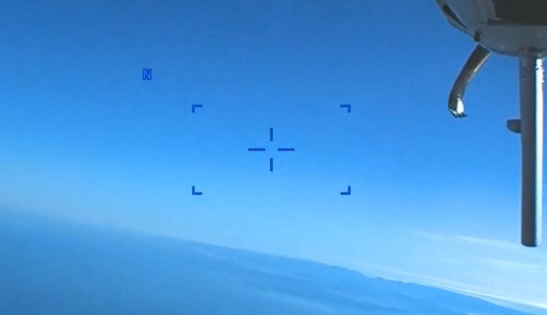 американский беспилотник над черным морем