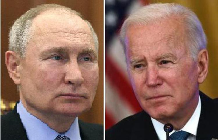 Putin e Biden - Afp