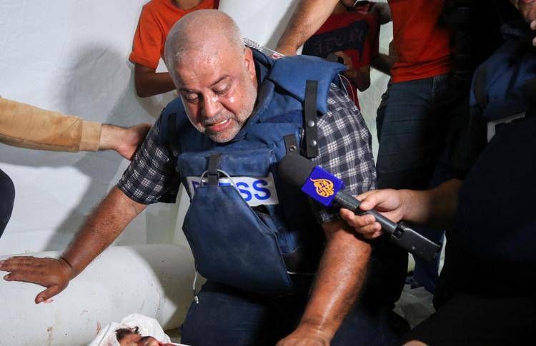 Il corrispondente di Al Jazeera  Wael al-Dahdouh - (Afp)
