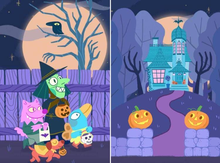 Il doodle di Google 2023 dedicato ad Halloween