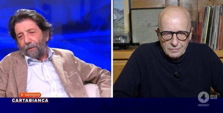 Cacciari contro Sallusti a E' sempre Cartabianca: 