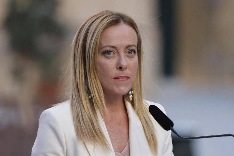 Giorgia Meloni - Afp