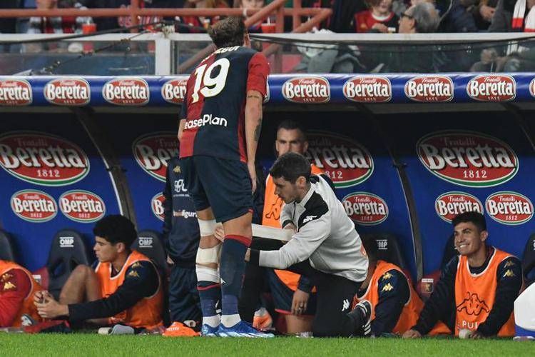 Ginocchio malandato, Retegui (Genoa) ancora ko