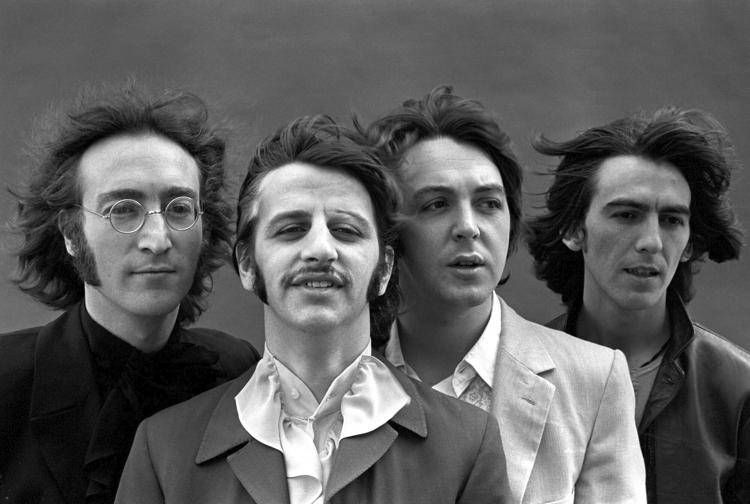 I Beatles: da sinistra John Lennon, Ringo Starr, Paul McCartney e George Harrison