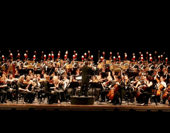 Paolo Olmi conducts the Young Musicians European Orchestra in the concert for Nasiriyah
