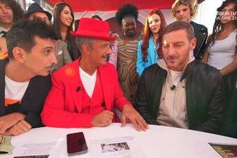 Totti from Fiorello to Viva Rai 2, the live call to Spalletti
