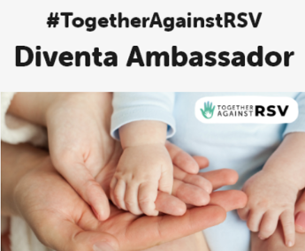 Virus sinciziale, al via campagna ‘Together Against Rsv’ dedicata ai genitori