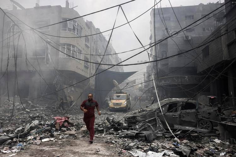Attacco a Gaza - (Afp)