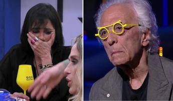 Big Brother, Fiordaliso and Giampiero Mughini in tears: their emotional story on TV
