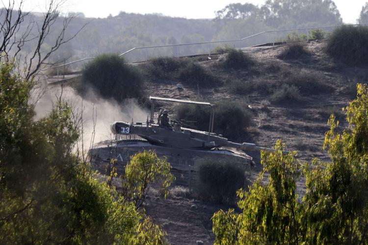 Tank israeliano - (Afp)