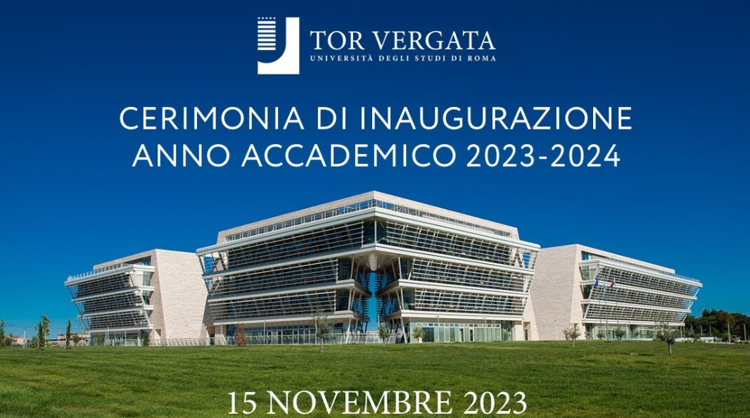 Università: Tor Vergata, inaugurazione dell'Anno Accademico 2023-2024 - Segui la diretta dalle 12