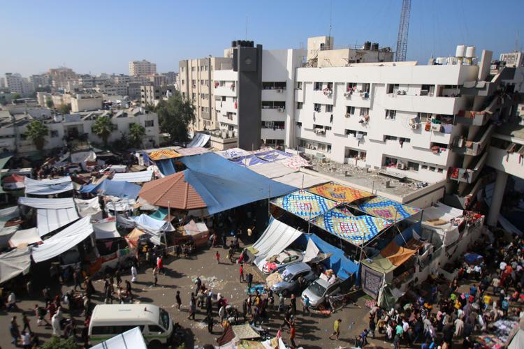 Ospedale al Shifa a Gaza - (Afp)
