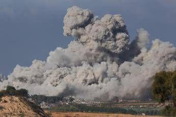 Gaza, Israel strikes Hamas tunnels.  A dead hostage found