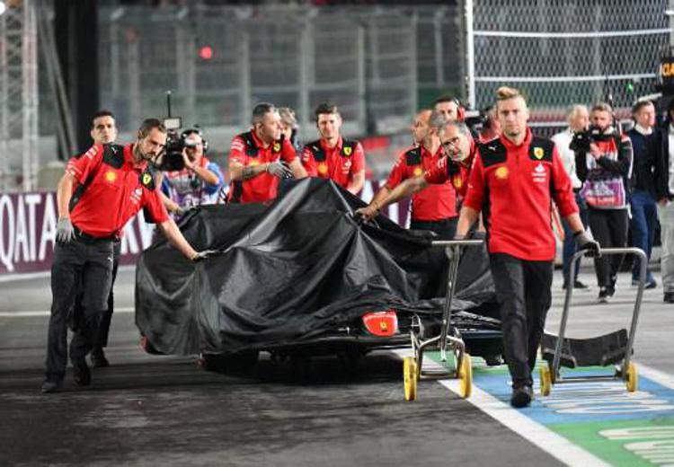La Ferrari di Sainz