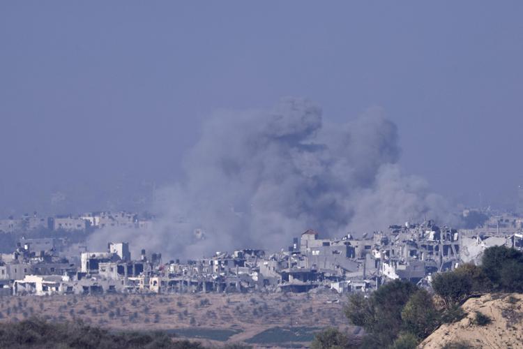 Raid delle forze israeliane nella Striscia di Gaza (Afp)