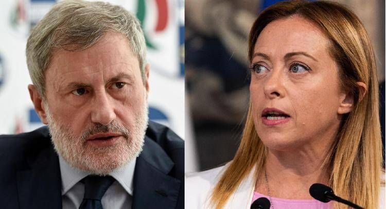 Gianni Alemanno e Giorgia Meloni - Fotogramma