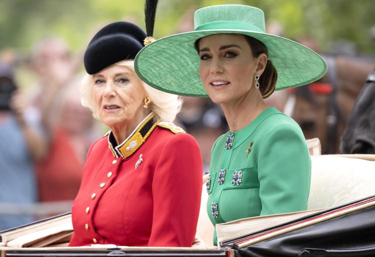 La regina Camilla e Kate Middleton - (Fotogramma)