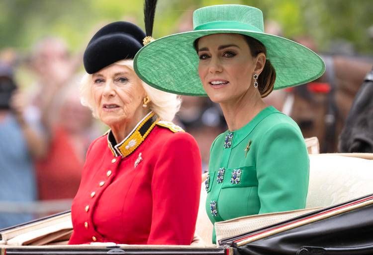 La regina Camilla e Kate Middleton - (Fotogramma)