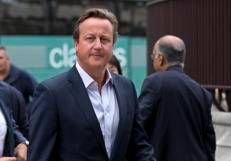 L'ex premier britannico David Cameron