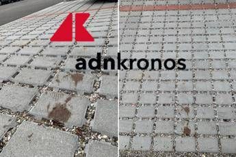 Giulia’s blood on the asphalt, that’s why we publish this photo