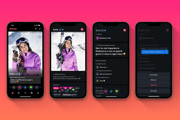 Tinder, nuove funzioni e migliorie all'interfaccia per la app di dating