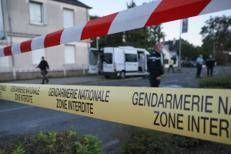 Nastro della polizia in Francia - Afp