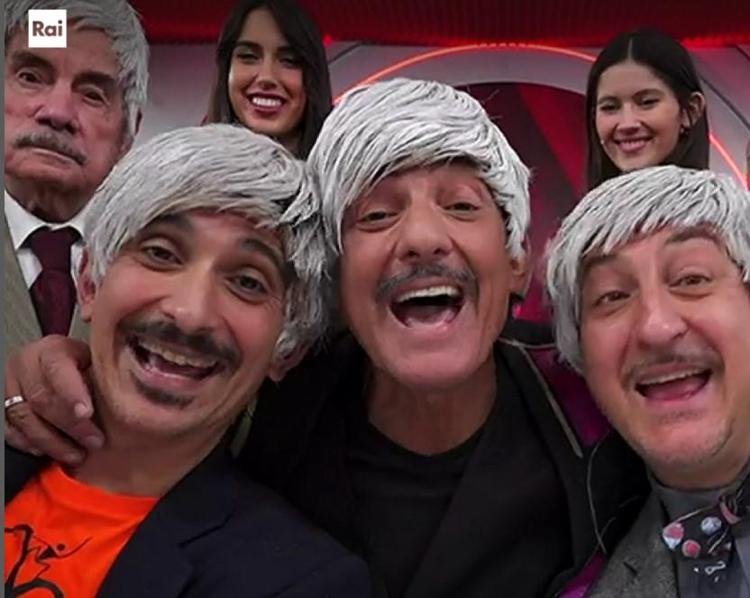 Fiorello, Biggio e Casciari durante la puntata di oggi di Viva Rai2!