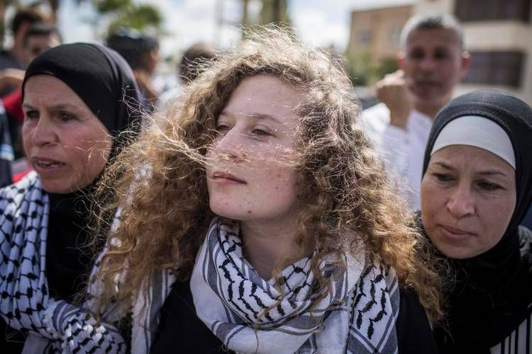 L'attivista Ahed Tamimi - (Fotogramma)