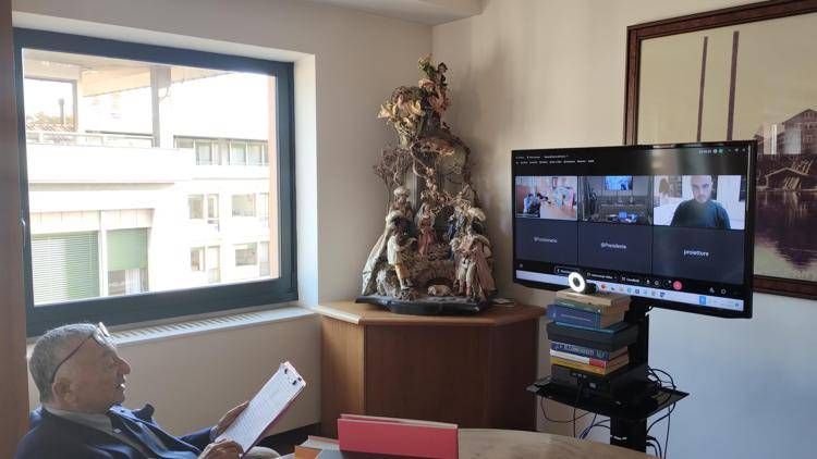 Pippo Marra audito in Commissione Cultura (Adnkronos)