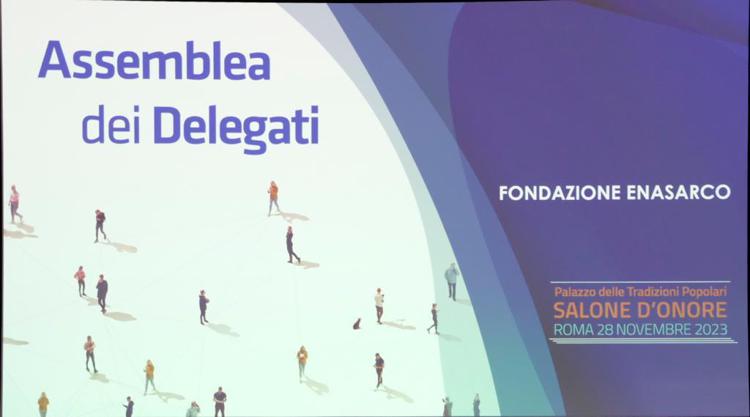 Enasarco, assemblea dei delegati approva il budget 2024-2026
