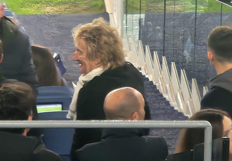 Lazio-Celtic, Rod Stewart allo stadio Olimpico