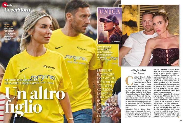 Totti e Noemi, figlio in arrivo?