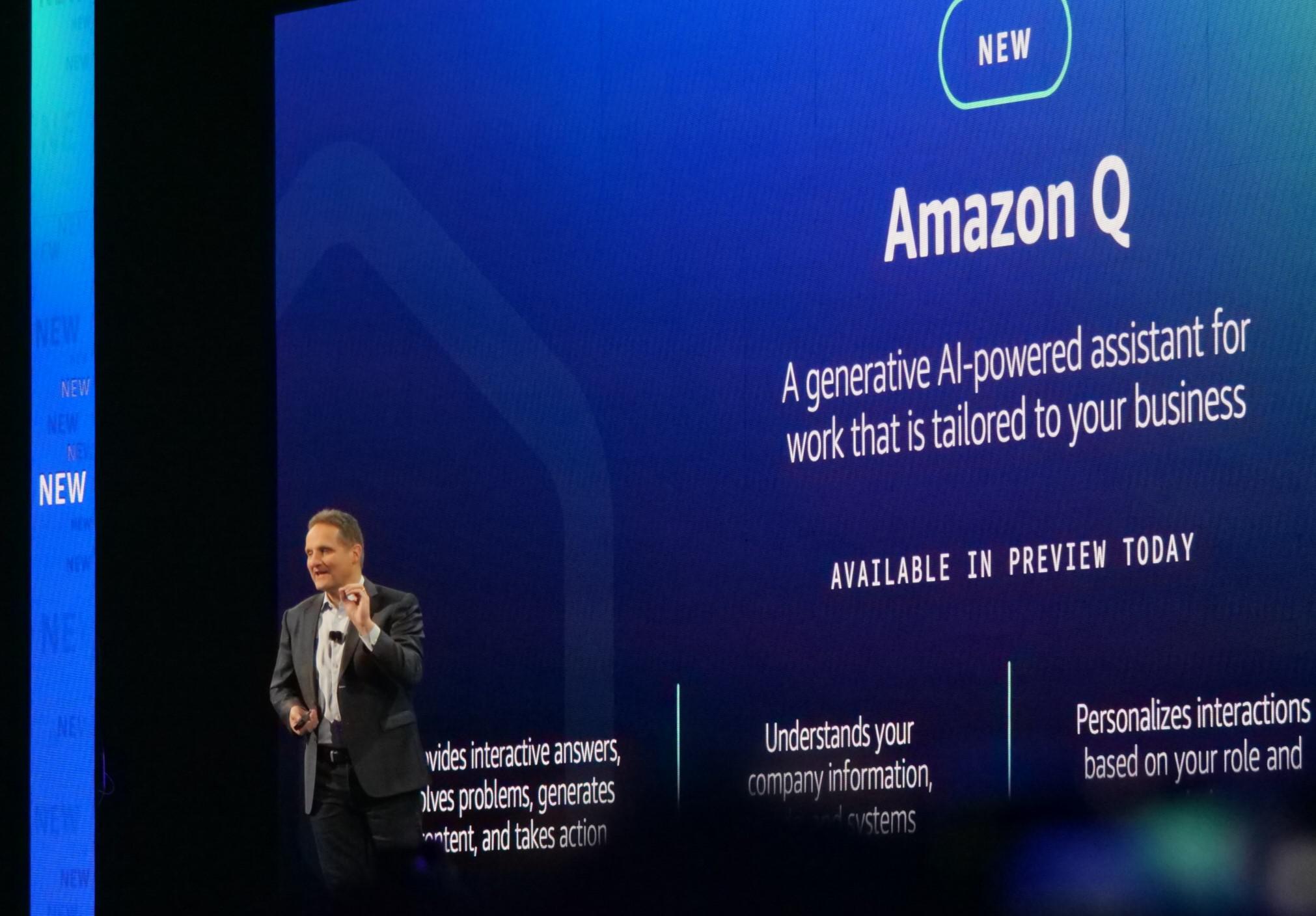 Amazon lance Q, une IA pour les entreprises