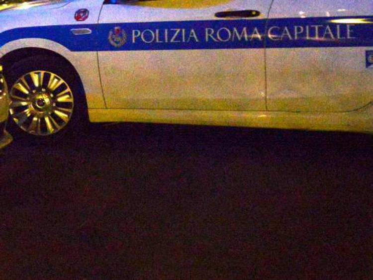 Polizia Roma Capitale (Fotogramma) 