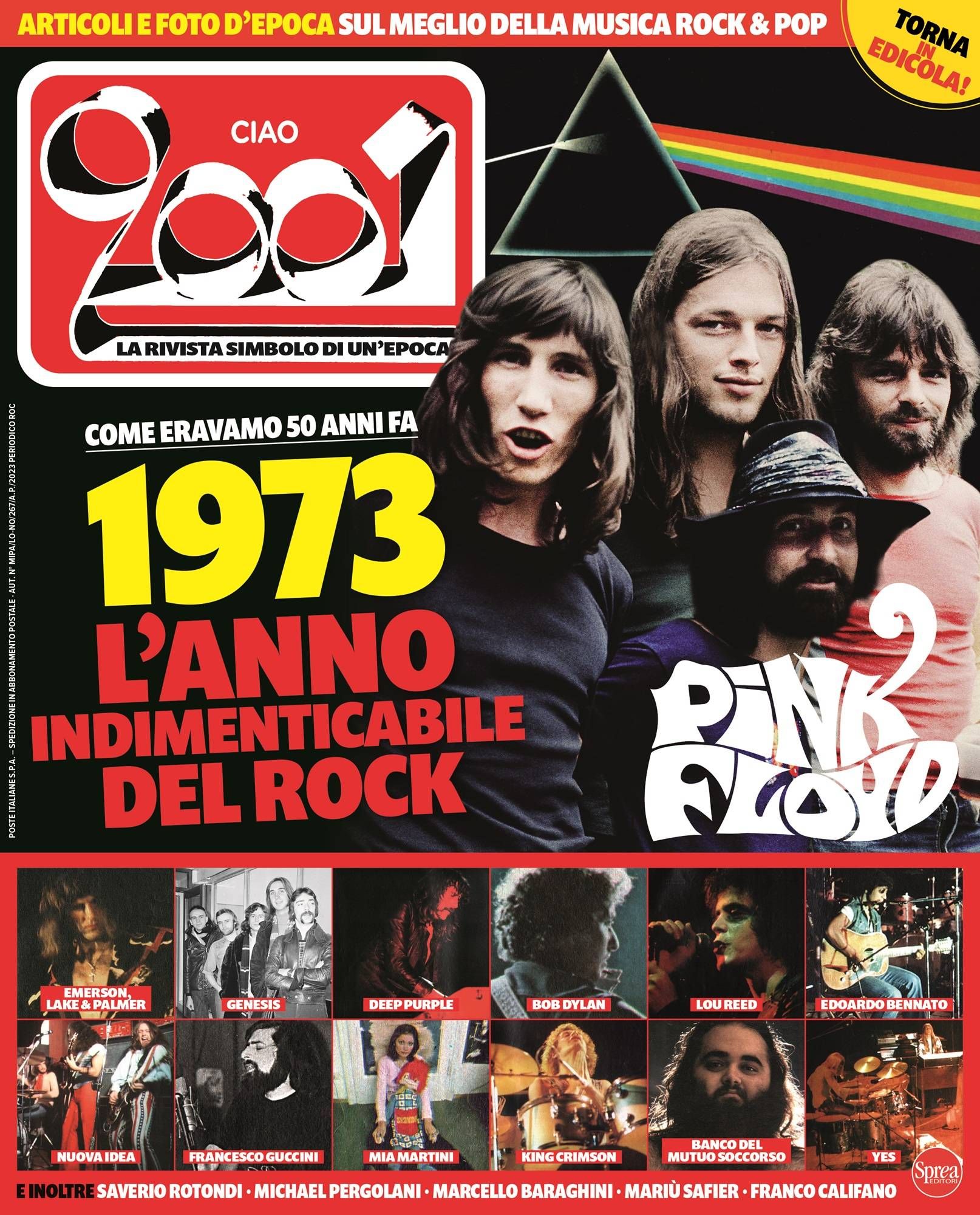 Music: ‘Ciao 2001’, the magazine dedicated to rock, is back on newsstands