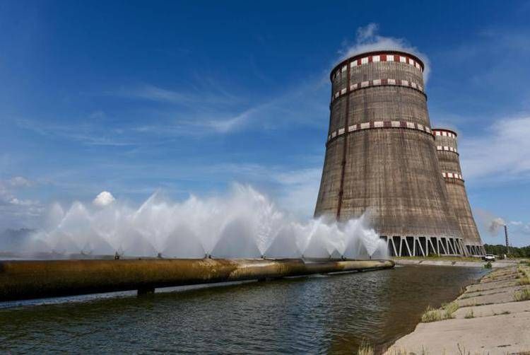la centrale di Zaporizhzhia (Fotogramma)