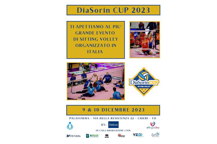 Pallavolo, Coppa Italia e DiaSorin Cup: il volley paralimpico nazionale protagonista a Chieri dall'8 al 10 dicembre