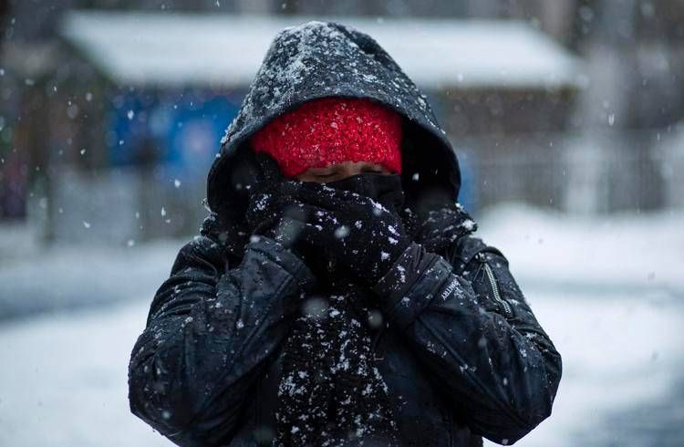 freddo e neve sull'Italia - (Afp)