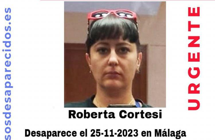Il volantino dell'associazione 'Sos Desaparecidos' con cui è stata cercata in Spagna
