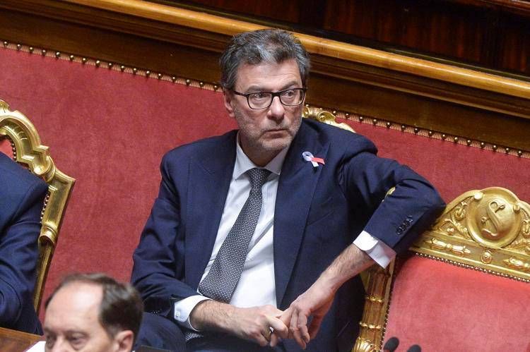 Il ministro Giorgetti - Fotogramma