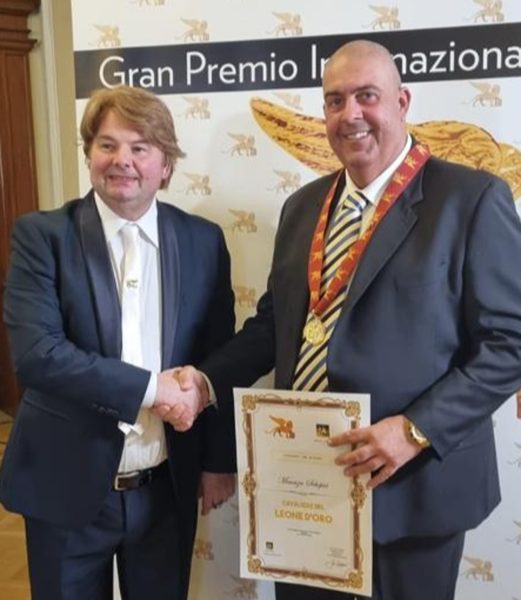 Motonautica, Schepici nominato Cavaliere del Leone D’oro a Venezia per meriti sportivi