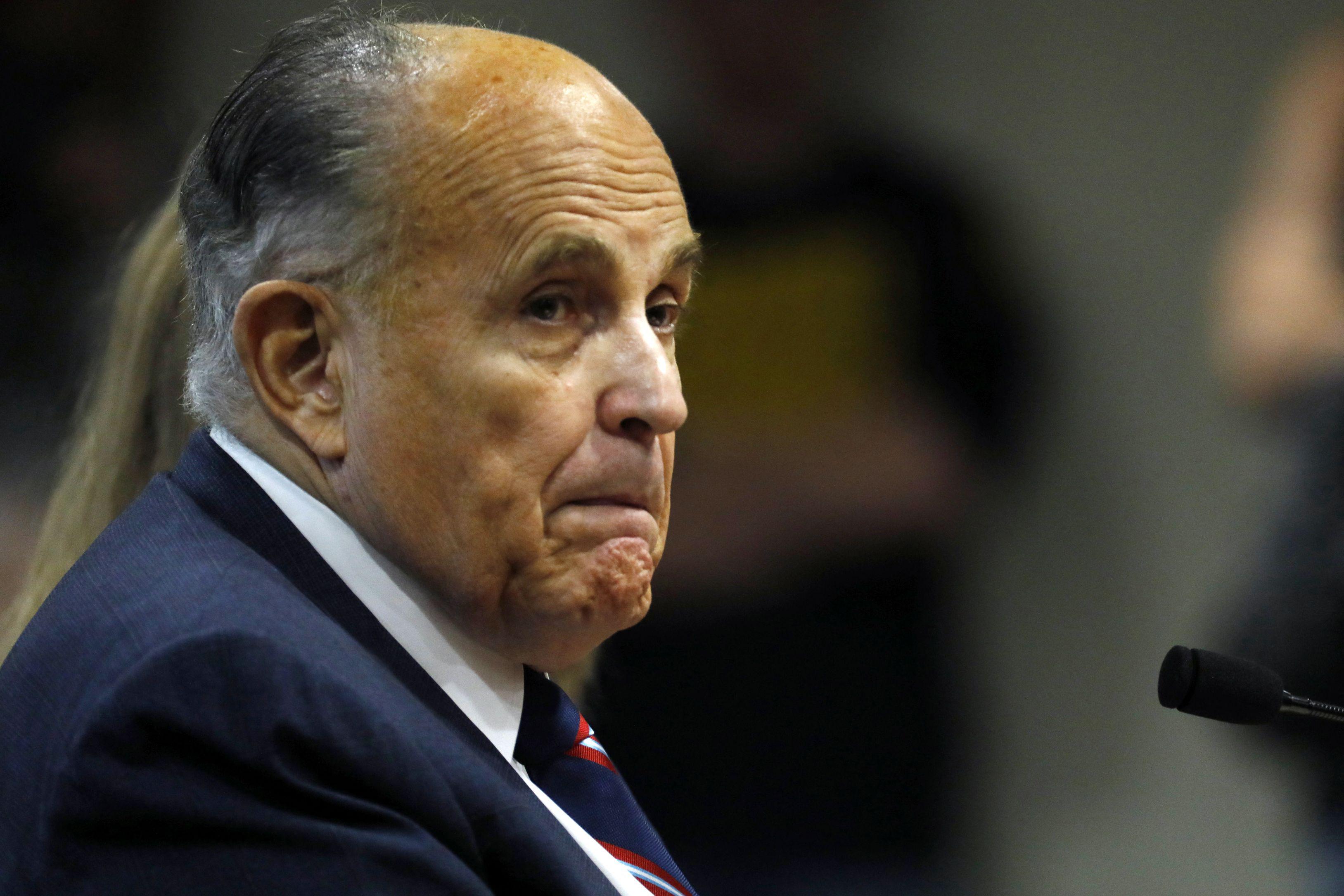Rudolph Giuliani is in bankruptcy after being awarded $148 million in damages