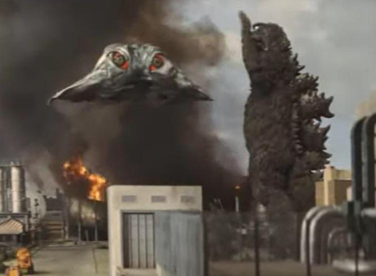 Una scena da Godzilla - Furia di mostri