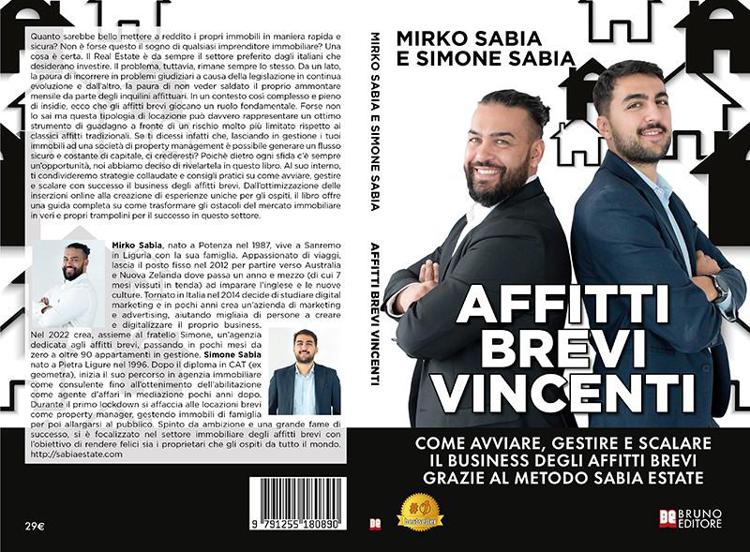 Mirko e Simone Sabia, Affitti Brevi Vincenti: il Bestseller su come avviare un business immobiliare di successo
