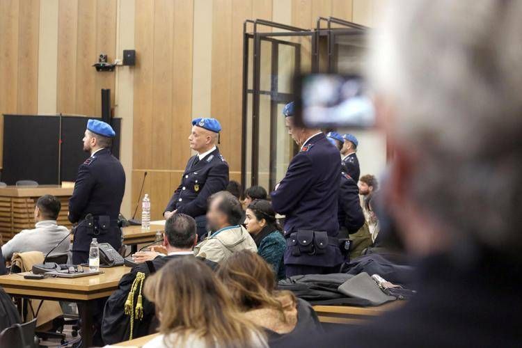 Il padre di Saman Abbas in Aula al processo (Fotogramma)