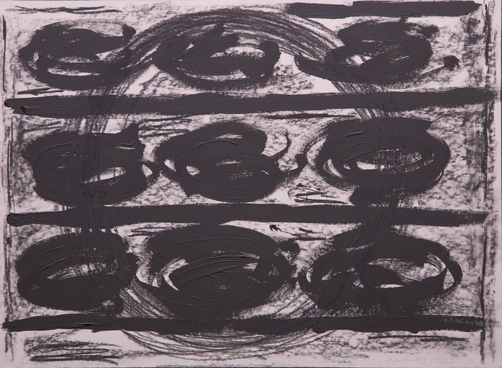 Accardi’deki Kounellis’te sergileniyor