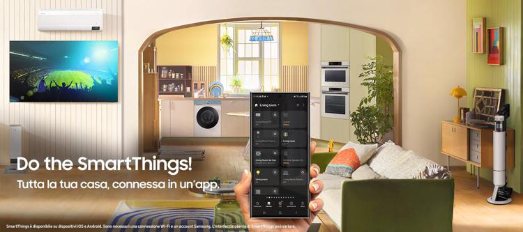 Samsung, Feste smart e casa sicura con l’app SmartThings